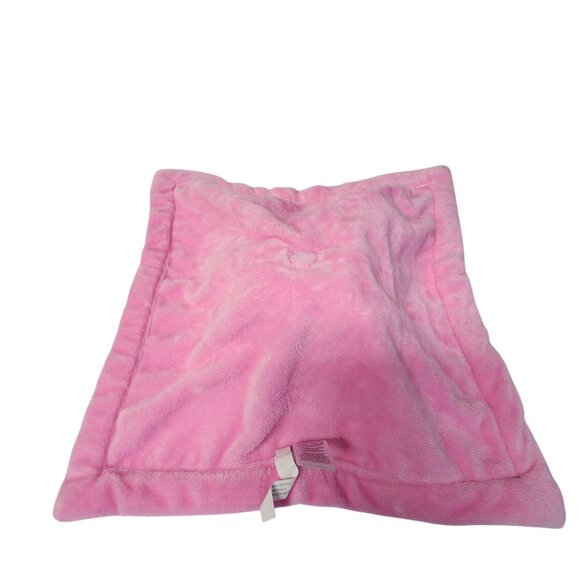 Carter's Lovey Pink White Polka Dot Security Blanket Elephant Soft Plush Baby - Picture 2 of 3